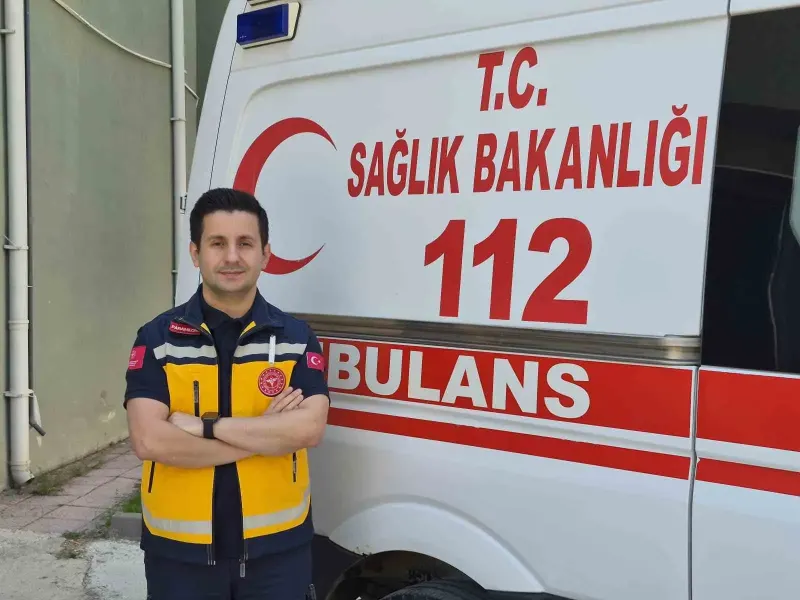 Eskişehir’de Görev Yapan Paramedik Harun Özkan Saha Çalışmalarını Anlattı