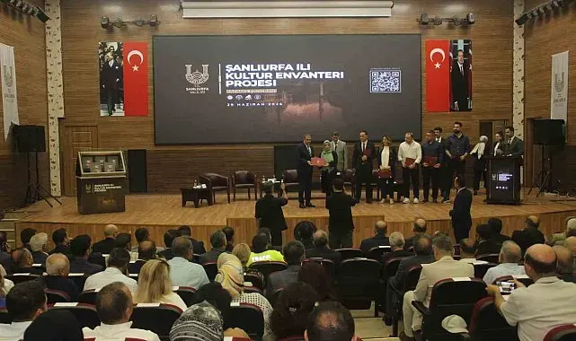 Tarih kenti Şanlıurfa'da Kültür Envanteri Projesi tamamlandı