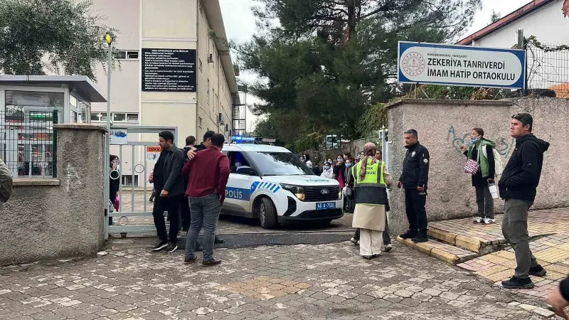 Kahramanmaraş'ta İnşaat Çalışmasındaki Gaz Sızıntısından Etkilenen Öğrenciler Hastaneye Kaldırıldı