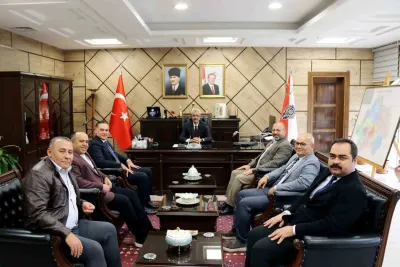 Kütahya Organize Sanayi Bölgesi Yönetim Kurulu Emniyet Müdürü Tandoğan’ı Ziyaret Etti