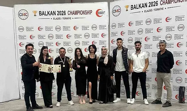 Kayserili kuaförden Balkanlar Kuaförler Turnuvası'nda büyük başarı