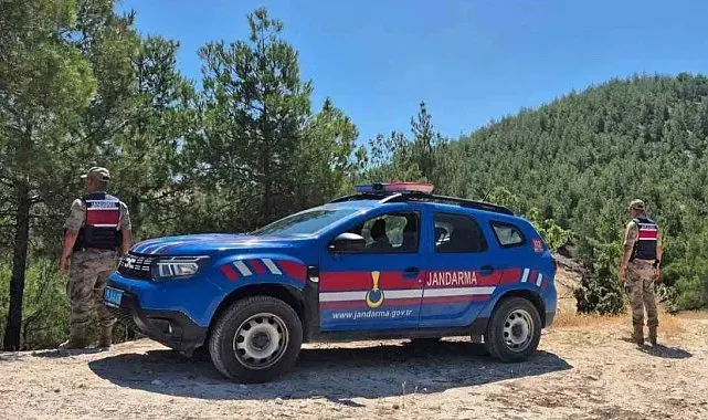 Kilis'te orman yangınlarına karşı jandarmadan denetim