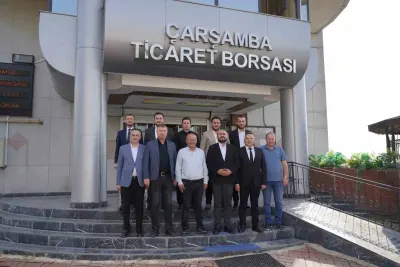 Çarşamba Tarımının Geleceği İçin Kurumlar Arasında Önemli Ziyaret