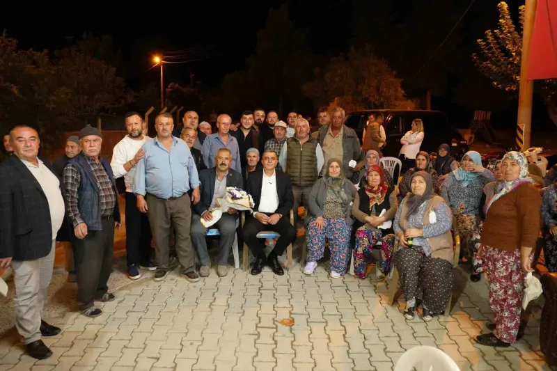Şehzadeler Belediye Başkanı Hakan Şimşek Çınarlıkuyu Mahallesi'nde Vatandaşlarla Buluştu