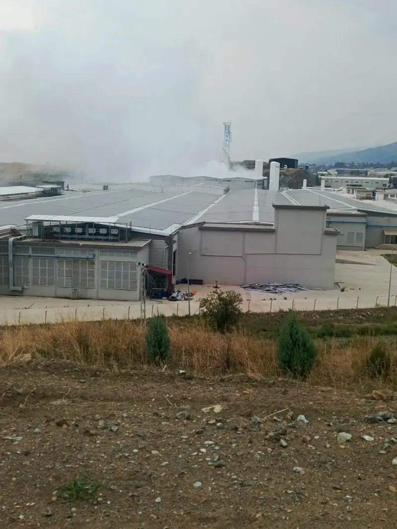 Kahramanmaraş Türkoğlu Organize Sanayi Bölgesinde Oksijen Tankı Patladı