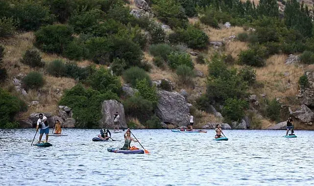 Takoran Vadisi su sporlarının yeni gözdesi oldu