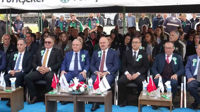 Kars Şeker Fabrikası Yeni Dönem Pancar Alım Kampanyasına Başladı
