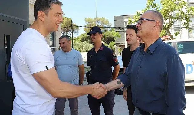 Saruhanlı Kaymakamı Murat Acar gözyaşları ve dualarla uğurlandı