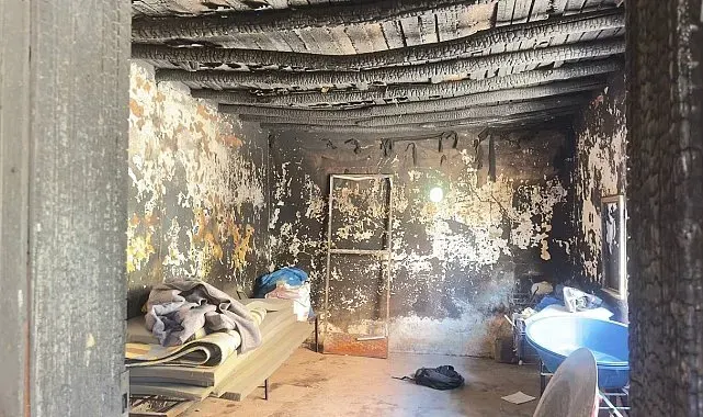 Şanlıurfa'da bir ayda 2 defa yanan evin sırrı çözülemiyor