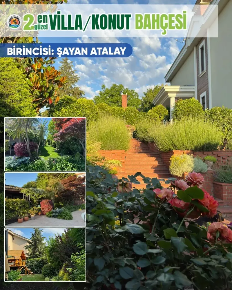 Atakum Belediyesinin Düzenlediği En Güzel Bahçe Yarışmasında Ödüller Sahiplerini Buluyor