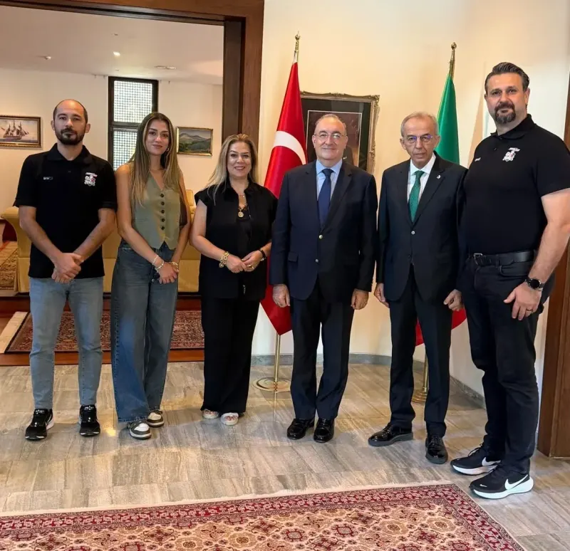 Denizli Basket Heyetinden Lizbon Büyükelçiliğine Ziyaret