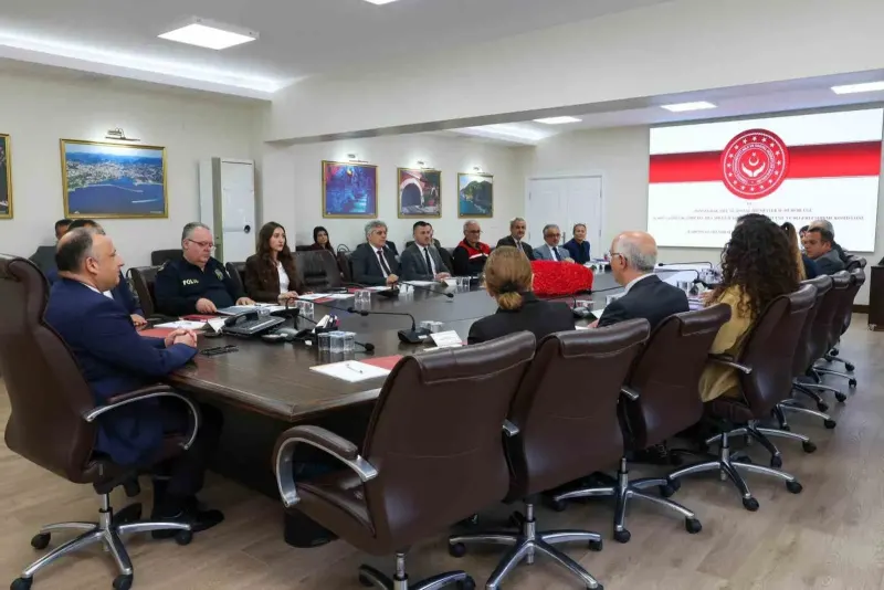 Zonguldak Valiliğinde Şiddetle Mücadele ve Kadının Güçlenmesi Toplantısı Düzenlendi
