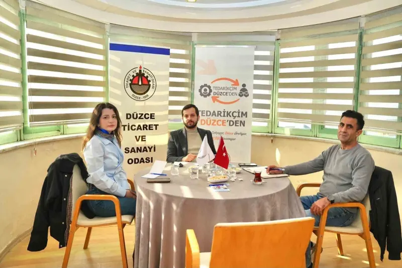 Düzce Ticaret ve Sanayi Odası Öncülüğünde Ticaret Gelişiyor