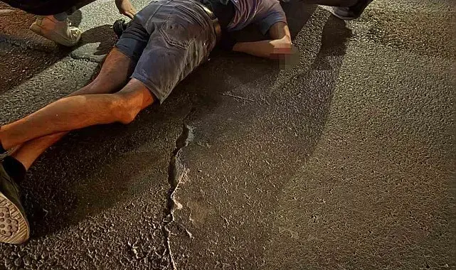 Kocaeli'de yayaya motosiklet çarptı: 2 ağır yaralı