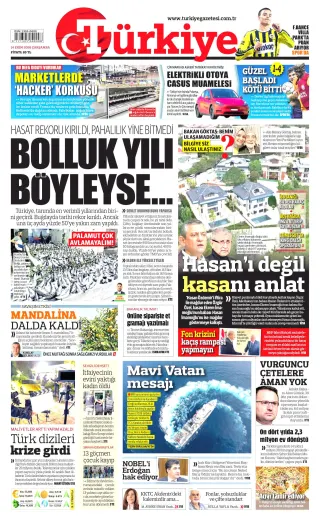 Türkiye manşeti