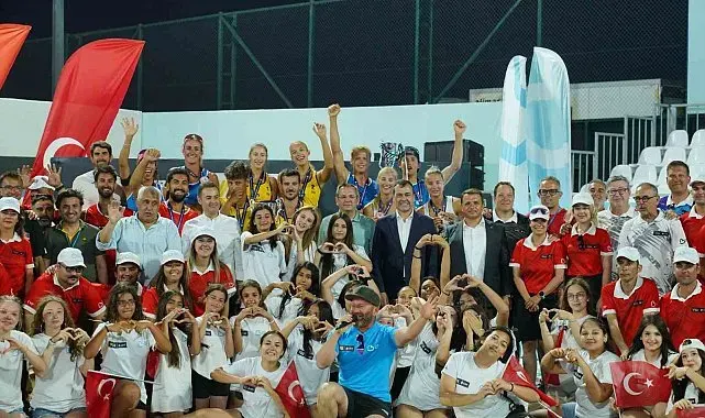 Ayvalık, Dünya Plaj Voleybolu heyecanına ev sahipliği yaptı
