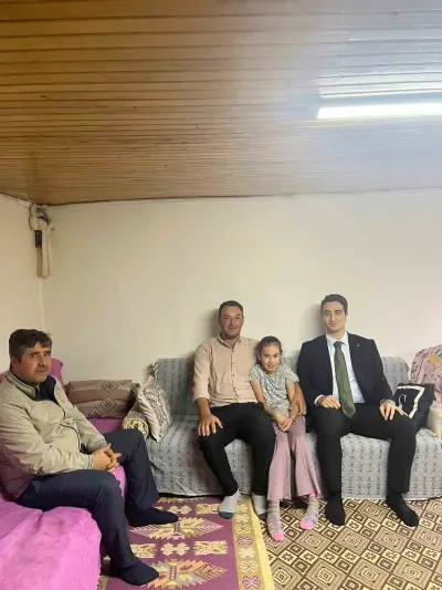 Beyağaç Kaymakamı Servet Haydari Hane Ziyaretlerinde Halkla Buluştu