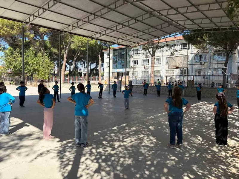 Aydın'da Minik Öğrenciler Spora İlk Adım Projesiyle Geleceğe Hazırlanıyor