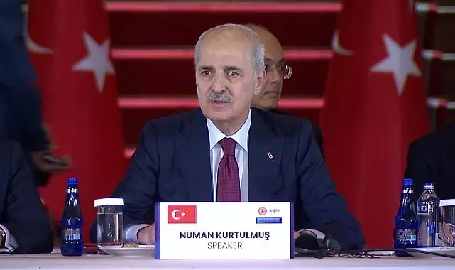 TBMM Başkanı Numan Kurtulmuş, "Dünyayı küresel barış bakımından tehdit eden önemli meselelerden biri Filistin'de yaşanan gelişmelerdir"