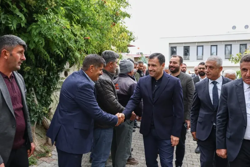 Ak Parti Konya İl Başkanı Fatih Özgökçen Yalıhüyük İlçesinde Vatandaşlarla Buluştu