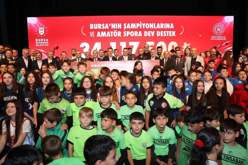 Bursa Büyükşehir Belediyesinden Amatör Spora Rekor Destek