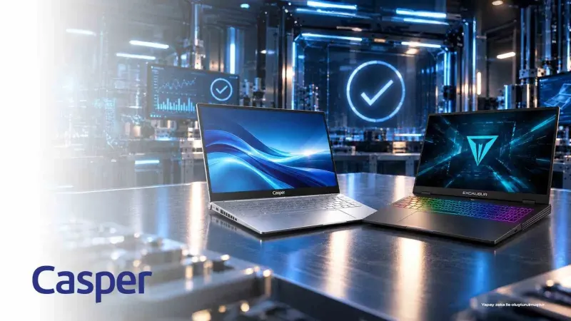 Casper Bilgisayarların Performansı Uluslararası Testlerle Tescillendi