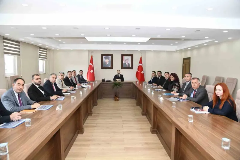 Ardahan Valiliği Ev Sahipliğinde SANTEK Toplantısı Yapıldı