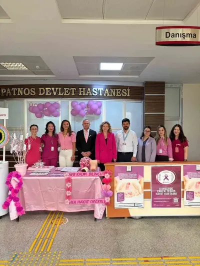 Patnos Devlet Hastanesinde Meme Sağlığı İçin Bilinçlendirme Çalışması Yapıldı