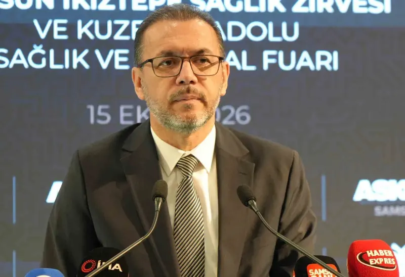 Sağlık Bakan Yardımcısı Okumuş Samsun Sağlık Zirvesi Açılışında Yerli Üretime Dikkat Çekti