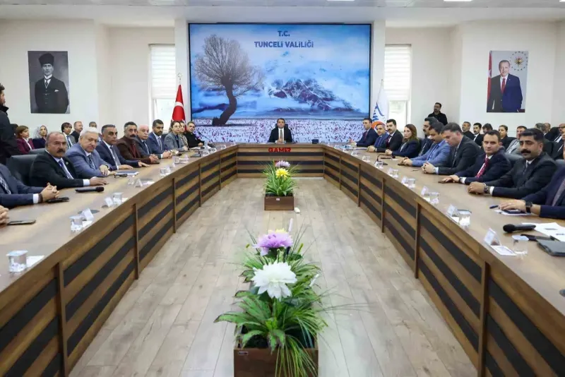 Tunceli Yatırım Programı'nda 17,8 Milyar Liralık Bütçeyle 130 Proje Hayata Geçiriliyor