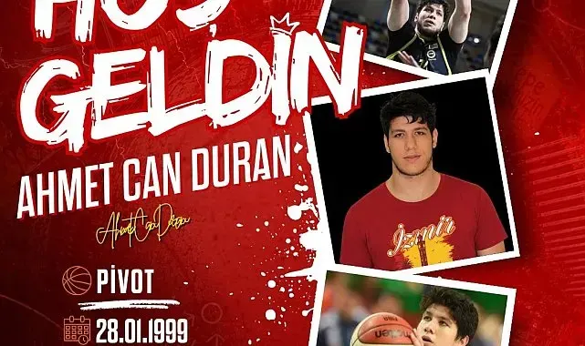 Göztepe Basketbol, Ahmet Can Duran'ı kadrosuna kattı