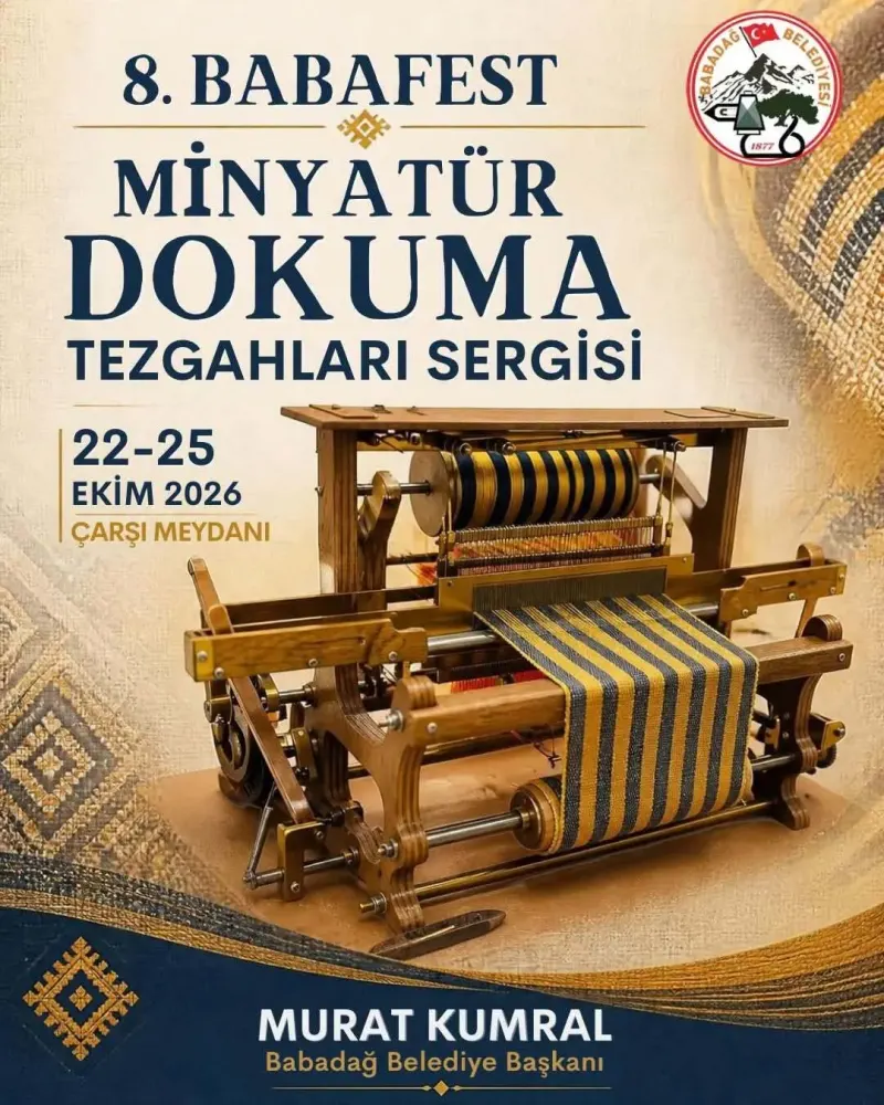 Babadağ'ın Asırlık Dokuma Mirası 8. BABAFEST'te Ziyaretçilerle Buluşuyor