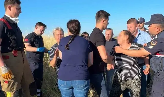 Cesedin başında gelin-kayınvalide kavgası kameraya yansıdı