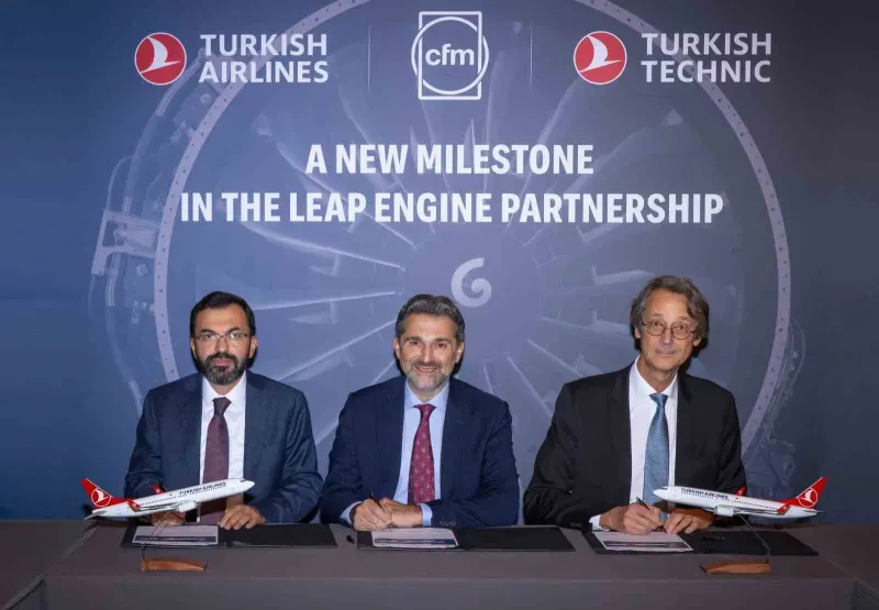 Türk Hava Yolları ve CFM Arasında Dev LEAP-1B Motoru Anlaşması İmzalandı