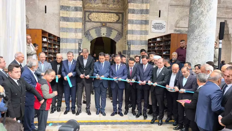 Tokat'ta 541 Yıllık Tarihi Gülbahar Hatun Camii İbadete Açıldı