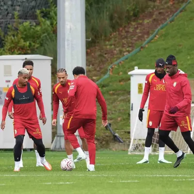 Galatasaray Gençlerbirliği Maçı Hazırlıklarını Noktaladı