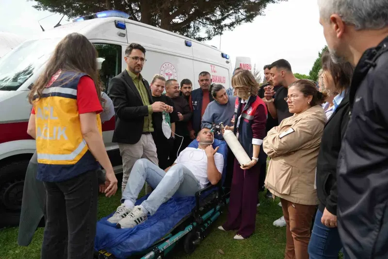 Samsun'da İşitme Engellilere Yönelik İlk Yardım Eğitimi