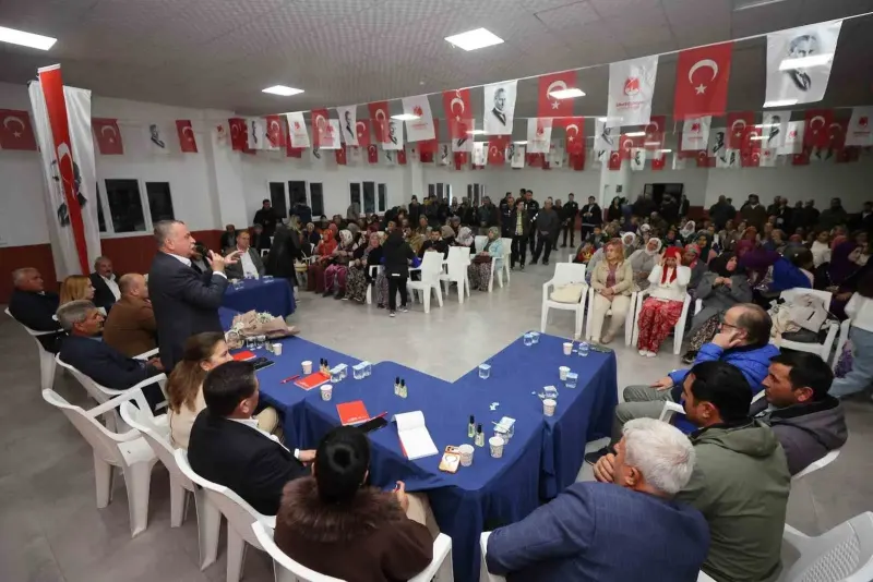 Yunusemre Belediye Başkanı Semih Balaban Üretici Kadınlarla Bir Araya Geldi