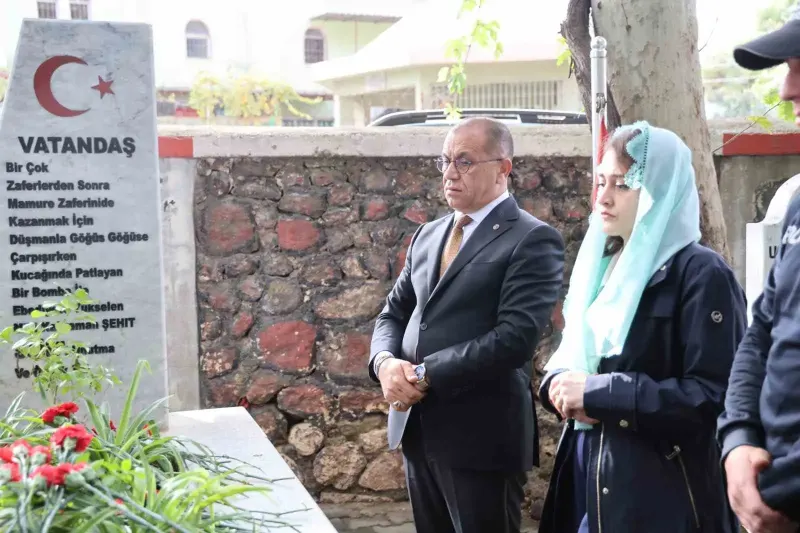 Milli Mücadele Kahramanı Saim Bey Kabri Başında Anıldı