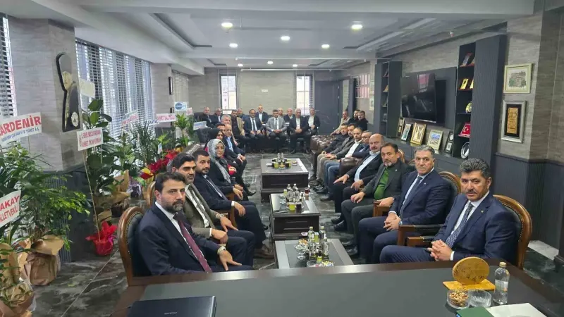 AK Parti Heyetinden Karabük Ticaret ve Sanayi Odası Yeni Yönetimine Tebrik Ziyareti