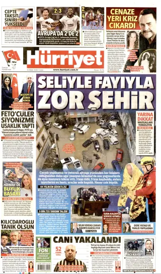 Hürriyet manşeti