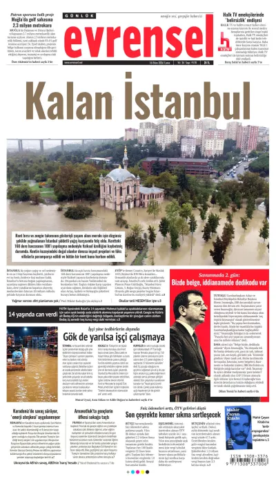 Evrensel manşeti