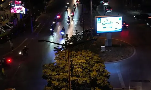 Bursa'nın gözde mahallesinde çok sayıda ekiple 'huzur' denetimi