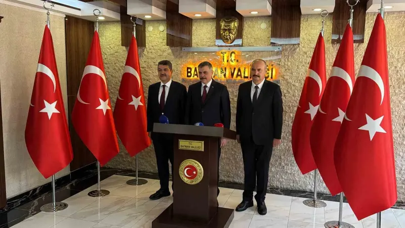 İçişleri Bakanı Mustafa Çiftçi Batman Valiliğinde Temaslarda Bulundu