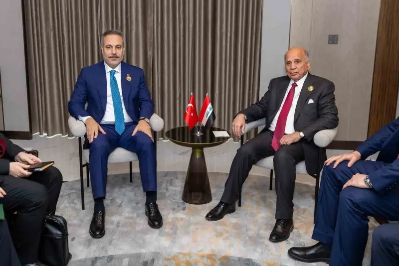 Dışişleri Bakanı Fidan Bağdat'ta Iraklı Mevkidaşıyla Görüştü