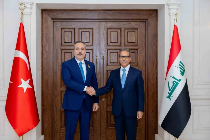 Bakan Fidan, Bağdat Ziyaretinde Irak Yüksek Yargı Konseyi Başkanı İle Görüştü