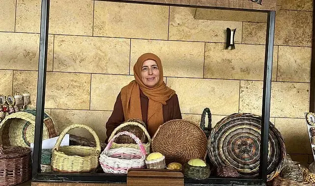 Çorum'da kadın girişimcilerin el emeği göz nuru ürünleri görücüye çıktı