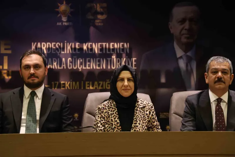 AK Parti Genel Başkan Yardımcısı Terzioğlu Elazığ Ziyaretinde Değerlendirmelerde Bulundu