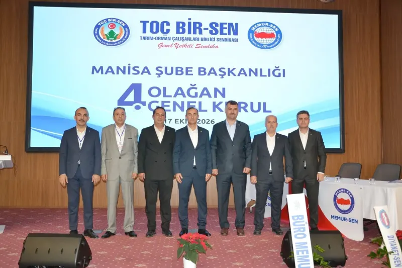 Toç Bir-Sen Manisa Şubesi 4. Olağan Genel Kurulu Gerçekleştirildi