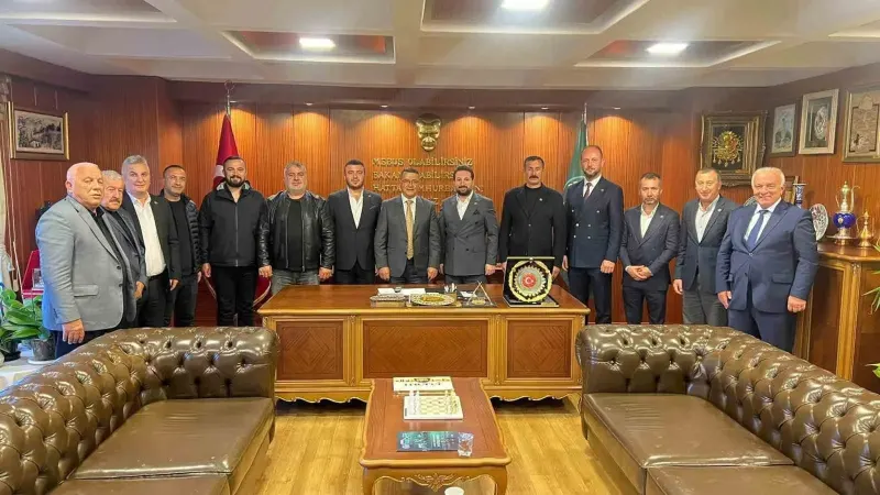 MHP Yenişehir İlçe Teşkilatından BESOB Başkanı Bilgit İle İstişare Görüşmesi